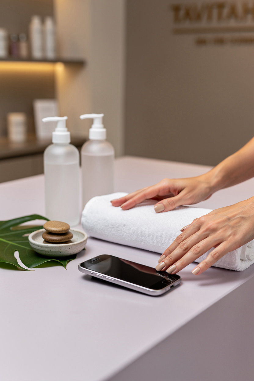 Tavitah Spa and Cosmetics modern spa interior with relaxation and wellness ambiance in Fairview, Montego Bay