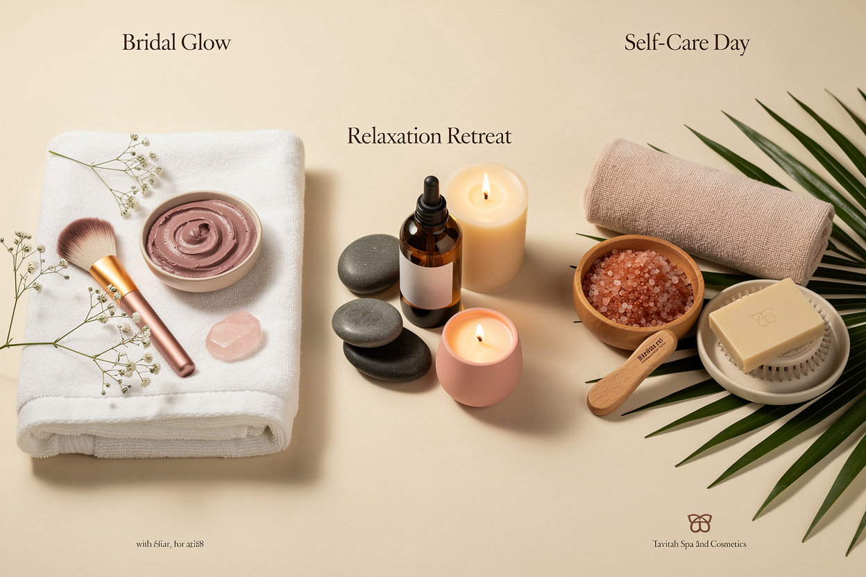 Tavitah Spa and Cosmetics luxurious spa packages combining facials, massage, and beauty treatments in Montego Bay
